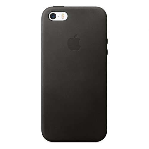Apple iPhone SE Leather Case - Black