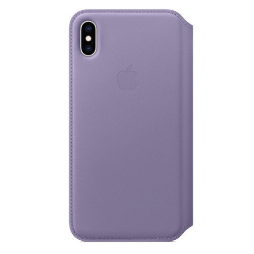 Apple iPhone XS Max Leather Folio - Lilac
