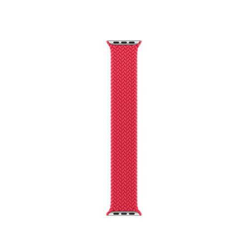 Apple Watch 41mm (Product)Red Braided Solo Loop - Size-7