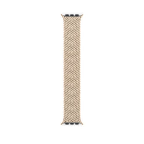 Apple Watch 45mm Beige Braided Solo Loop - Size-1