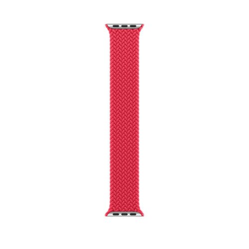 Apple Watch 45mm (Product)Red Braided Solo Loop - Size-1