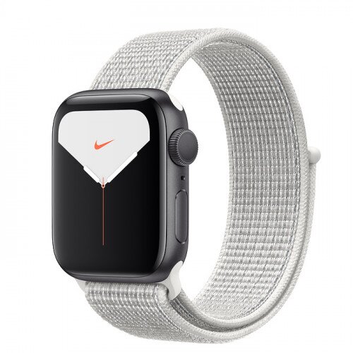 Apple Watch Nike Series 5 with Summit White Sport Loop Band - Space Gray Aluminum Case - 40mm