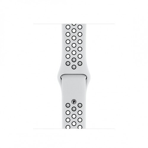 Apple Watch Nike Sport Band - 44mm - Pure Platinum/Black