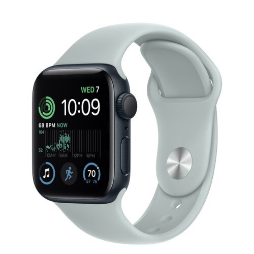 Apple Watch SE (2nd Gen) Midnight Aluminum Case with Sport Band