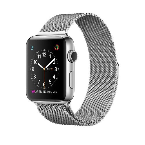 Apple Watch Series 2 - 42mm - Stainless Steel Case - with Milanese Loop
