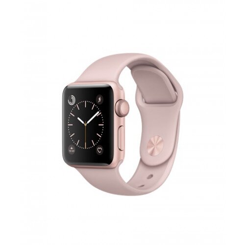 Apple Watch Series 2 - 38mm - Rose Gold Aluminum Case - with Pink Sand Sport Band