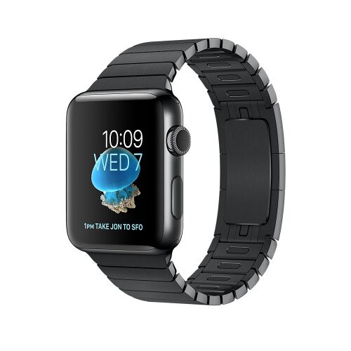 Apple Watch Series 2 - 42mm - Space Black Stainless Steel Case - with Space Black Link Bracelet