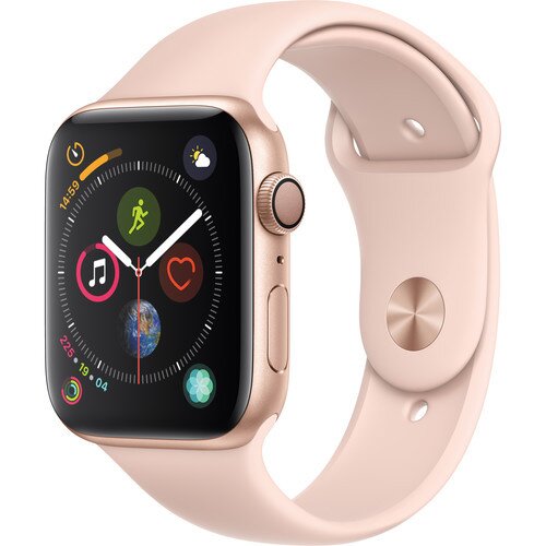 Apple Watch Series 4 - Gold Aluminum Case with Pink Sand Sport Band - 44mm