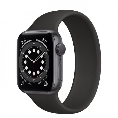 Apple Watch Series 6 Space Gray Aluminum Case with Solo Loop