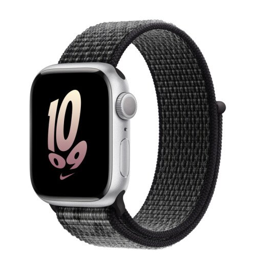 Apple Watch Series 8 Silver Aluminum Case with Nike Sport Loop