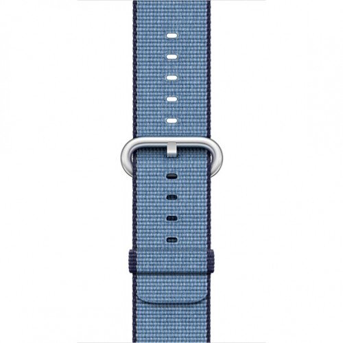 Apple Watch Woven Nylon Band - Navy/Tahoe Blue - 38mm