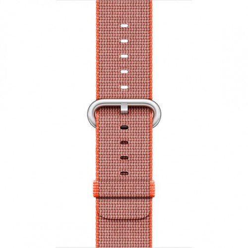 Apple Watch Woven Nylon Band - Space Orange/Anthracite - 42mm