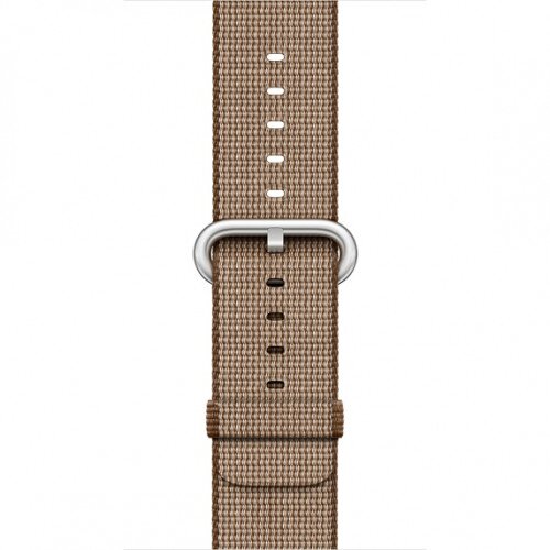 Apple Watch Woven Nylon Band - Toasted Coffee/Caramel - 42mm