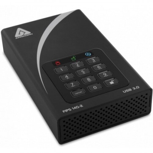 Apricorn Aegis Padlock DT FIPS USB 3.0 Desktop Drive - 12TB