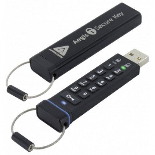 Apricorn Aegis Secure Key USB 2.0 Flash Drive