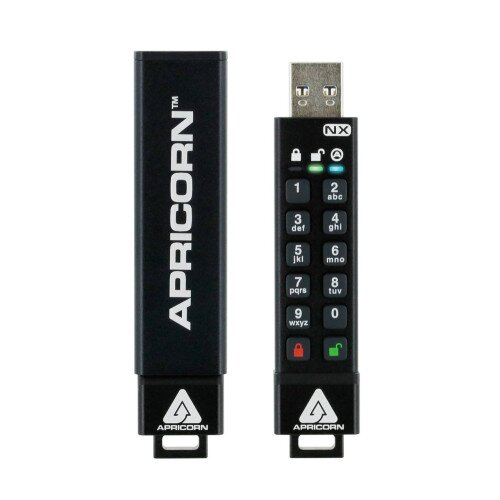 Apricorn Aegis Secure Key 3NX USB 3.1 (3.0) Flash Drive - 4GB