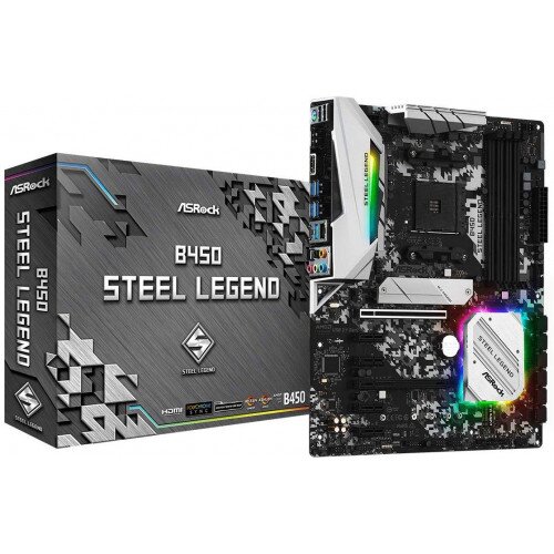ASRock B450 Steel Legend Motherboard