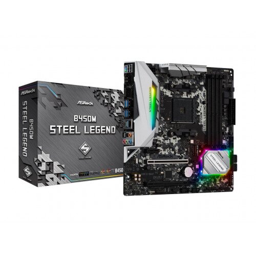 Asrock B450M Steel Legend Motherboard