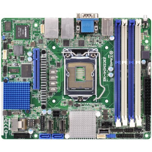 ASRock Rack E3C224D4I-14S Motherboard