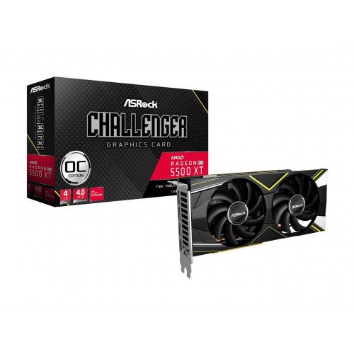ASRock Radeon RX 5500 XT Challenger D 4G OC Graphics Card