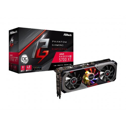 ASRock Radeon RX 5700 XT Phantom Gaming D 8G OC Graphics Card