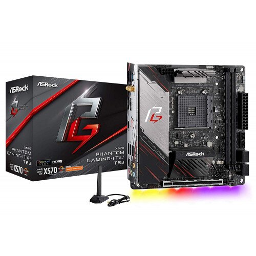 ASRock X570 Phantom Gaming-ITX/TB3 Motherboard