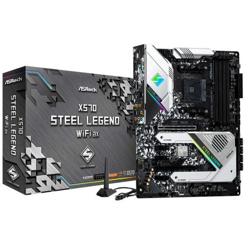 ASRock X570 Steel Legend WiFi ax Motherboard