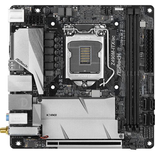 ASRock Z490M-ITX/ac Motherboard