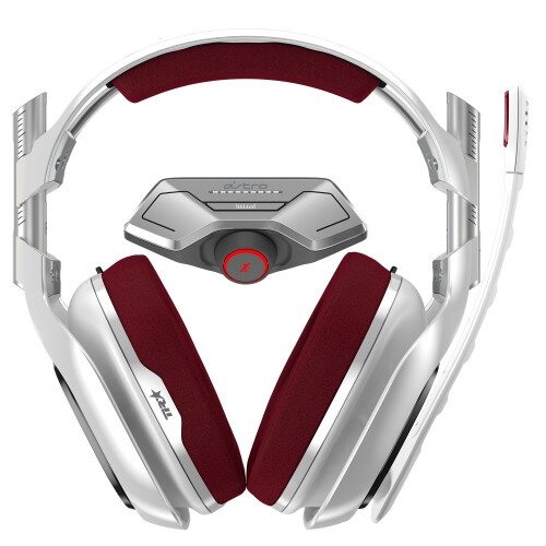 ASTRO Gaming A40 TR Headset + MixAmp M80 - White/Red