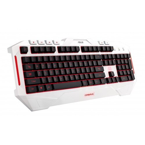 ASUS Cerberus Arctic White Keyboard
