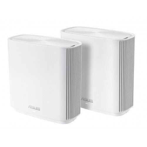 ASUS CT8 ZenWiFi AC3000 Wireless Tri-Band Mesh Wi-Fi System - 2 Pack - White