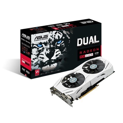 ASUS Radeon RX 480 Dual-Fan OC Edition AMD Gaming Graphics Card