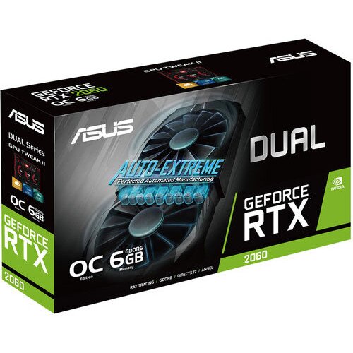 ASUS Dual GeForce RTX 2060 OC Edition Graphics Card