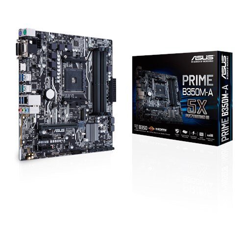 ASUS Prime B350M-A/CSM Motherboard