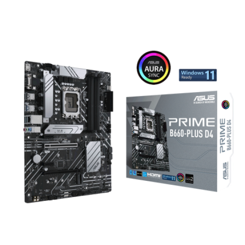 ASUS PRIME B660-PLUS D4 Intel (LGA 1700) ATX motherboard