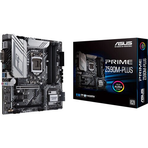 ASUS Prime Z590M-Plus (LGA 1200) Micro ATX Motherboard