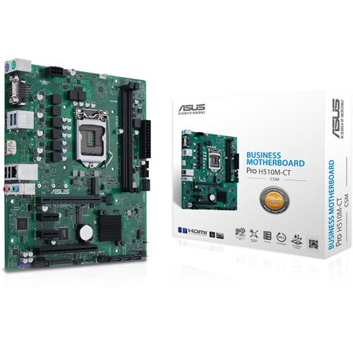 ASUS Pro H510M-CT/CSM Micro-ATX H510 Business Motherboard