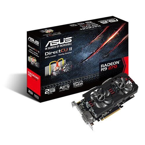 ASUS R9270-DC2-2GD5 Graphics Card