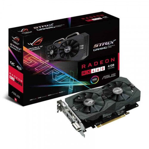 ASUS ROG Strix Radeon RX 460 OC Edition Gaming Graphics Card