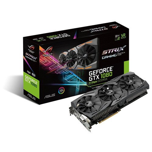 ASUS ROG Strix GeForce GTX 1080 8GB 11Gbps Graphics Card