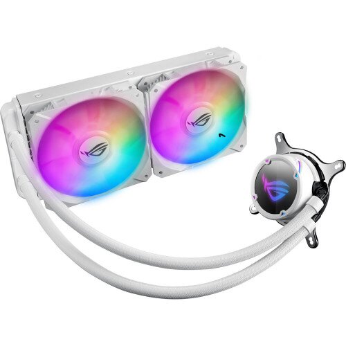 ASUS ROG Strix LC 240 RGB White Edition All-in-one Liquid CPU Cooler