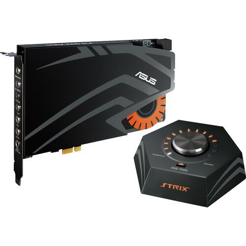 ASUS Strix Raid DLX 7.1 PCIe Gaming Sound Card