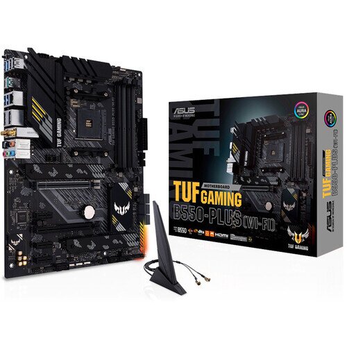 ASUS TUF Gaming B550-Plus (WI-FI) AM4 ATX Gaming Motherboard