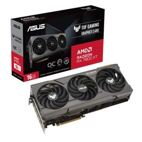 ASUS TUF Gaming Radeon RX 7800 XT OC Edition 16GB GDDR6 Graphics Card