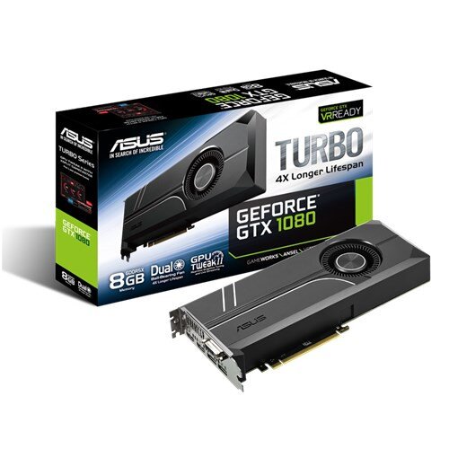 ASUS Turbo GeForce GTX 1080 Graphics Card