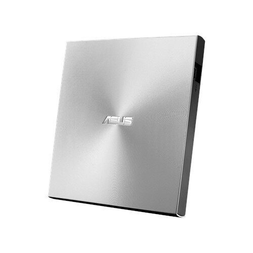 ASUS ZenDrive Slim External DVD Burner Optical Disc 8x Speed Re-Writer Drive - Silver