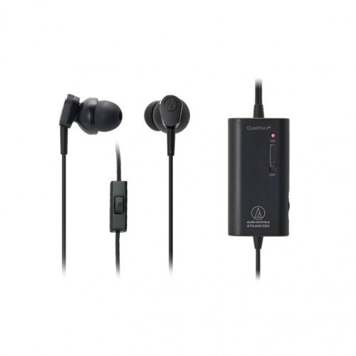 Audio-Technica ATH-ANC33iS QuietPoint Active Noise-Cancelling In-Ear Headphones