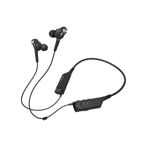 Audio-Technica ATH-ANC40BT QuietPoint Active Noise-Cancelling Wireless In-Ear Headphones