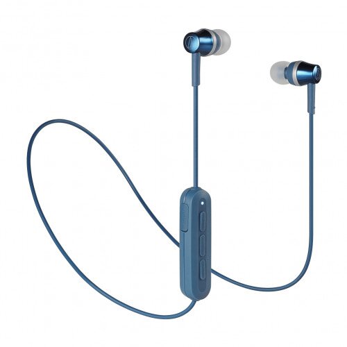 Audio-Technica ATH-CKR300BT Wireless In-Ear Headphones - Blue