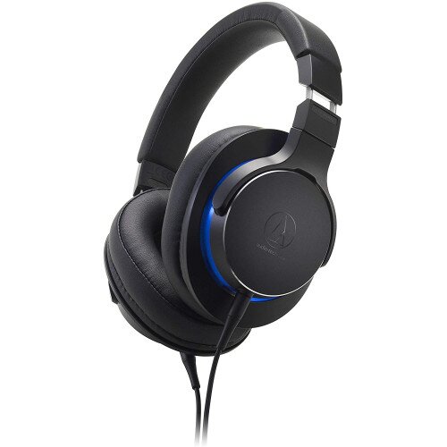 Audio-Technica ATH-MSR7b Over-Ear High-Resolution Headphones - Black